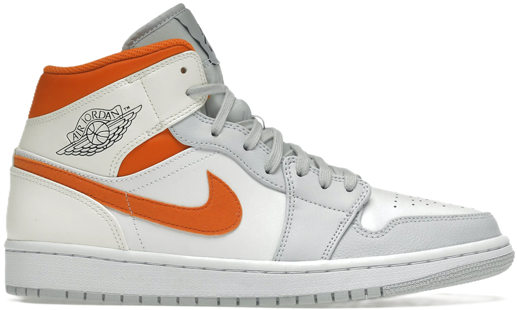 Giày Nike Air Jordan 1 Mid 'Starfish Pure Platinum' CW7591-100