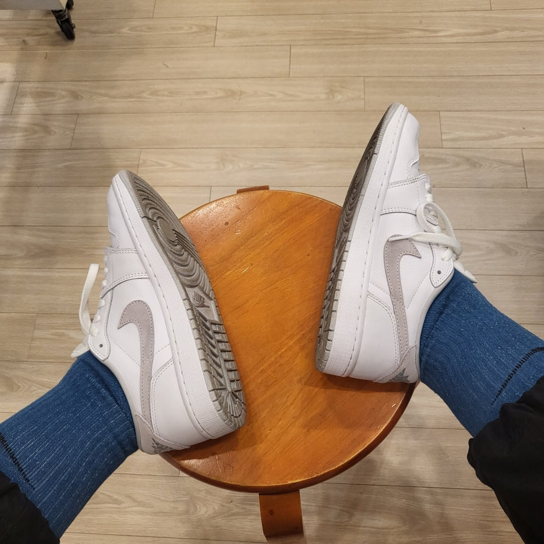 Giày Nike Air Jordan 1 Retro Low OG 'Neutral Grey' 2021 CZ0790-100 - Ảnh 3