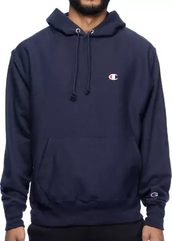 Champion Reverse Weave Hoodie Sweatshirt Navy A1704H-NAV