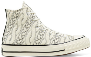 Giay Converse Wmns Chuck 70 High 'Runway Cable Egret Black' 568674C
