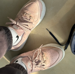 Giay Nike Air Force 1 Fossil 'Pink Rose' DJ9946-602