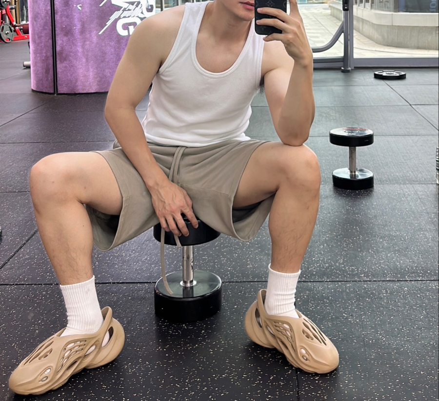 Dép Adidas Yeezy Foam Runner 'Ochre' GW3354 - Ảnh 15