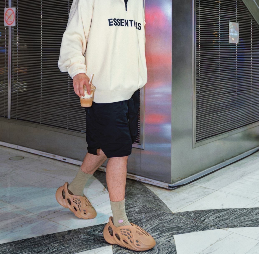 Dép Adidas Yeezy Foam Runner 'Ochre' GW3354 - Ảnh 7