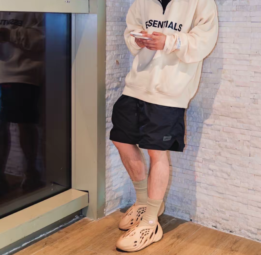 Dép Adidas Yeezy Foam Runner 'Ochre' GW3354 - Ảnh 8