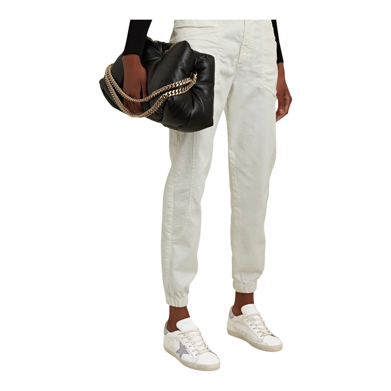 Alternative view of Giày Golden Goose WMNS Purestar 'White Silver' GWF00101 F003354 80185