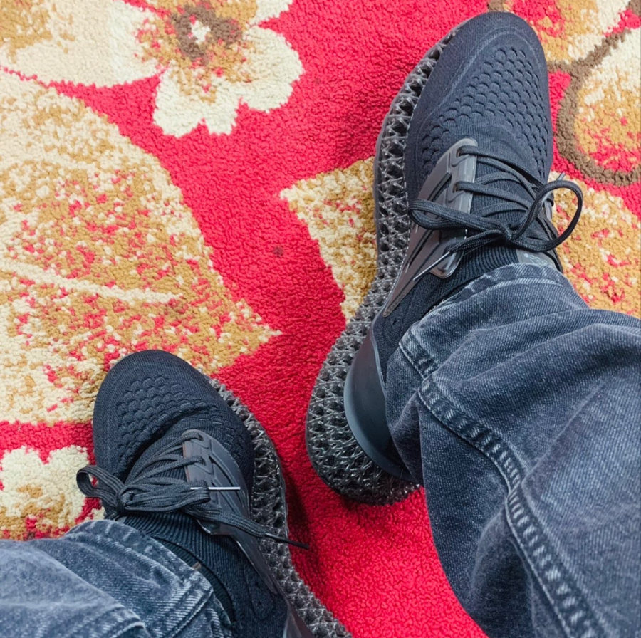 Giay Adidas Ultra 4DFWD 'Black Carbon' GX6632