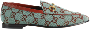 Giày Gucci Women's Gucci Jordaan GG Loafer Red Leather Trim 431467-9SF10-4985