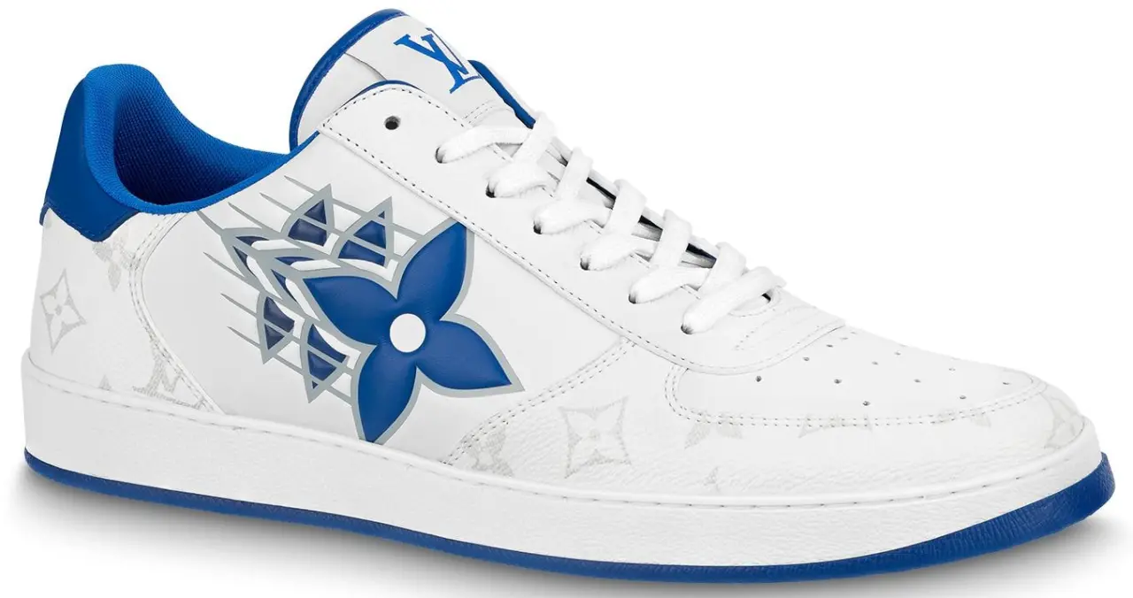 Giày Louis Vuitton Rivoli Trainers 'Blue' 1AA44U