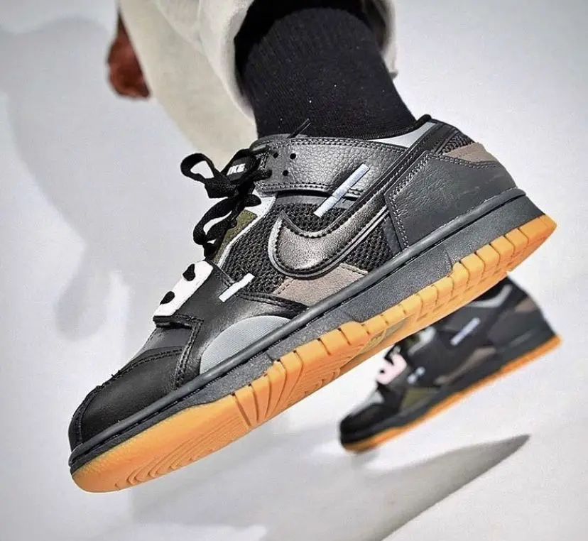 Alternative view of Giày Nike Dunk Low Scrap 'Black' DB0500-001