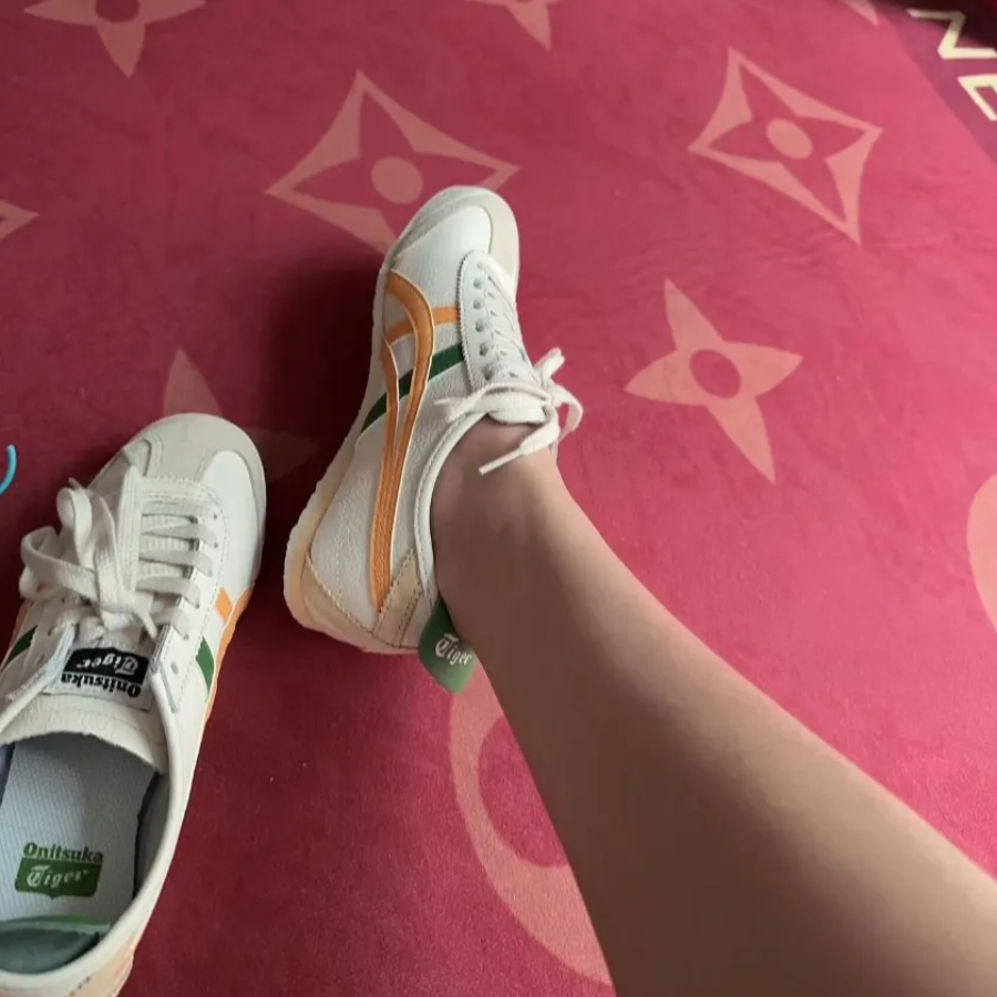 Giày Onitsuka Tiger Mexico 66 'Cream Citrus' 1183A201-113 - Ảnh 3