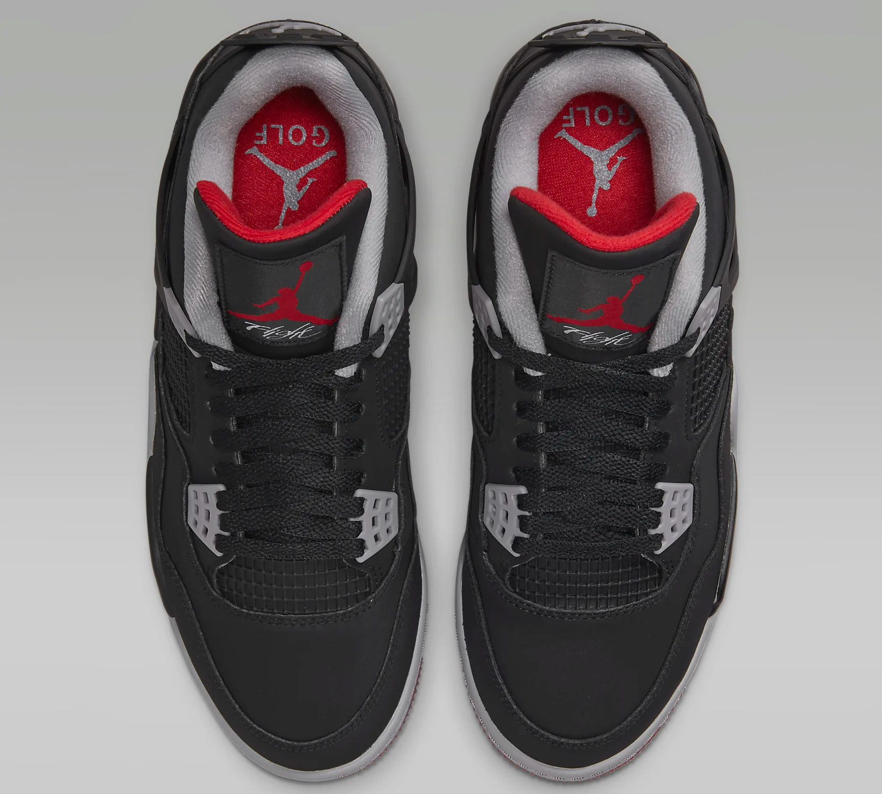 Giày Golf Nike Air Jordan 4 Retro Golf Bred CU9981-002 - Ảnh 3