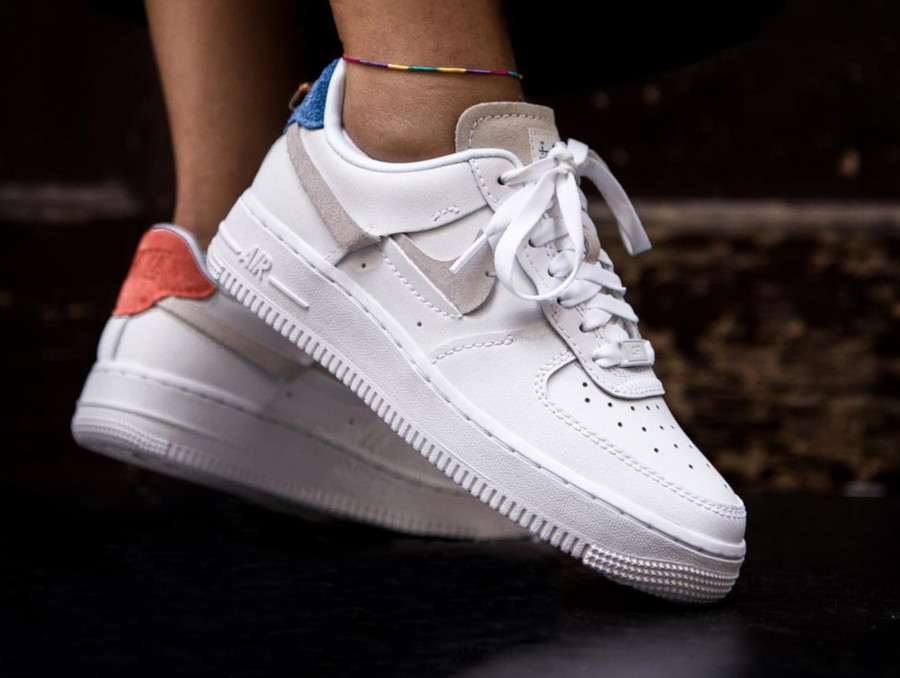 Giày Nike Air Force 1 LX Vandalised "White" 898889-103 - Ảnh 6