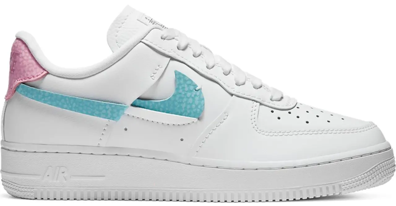 Giày Nike Wmns Air Force 1 LXX 'White Pink Aqua' DC1164-101