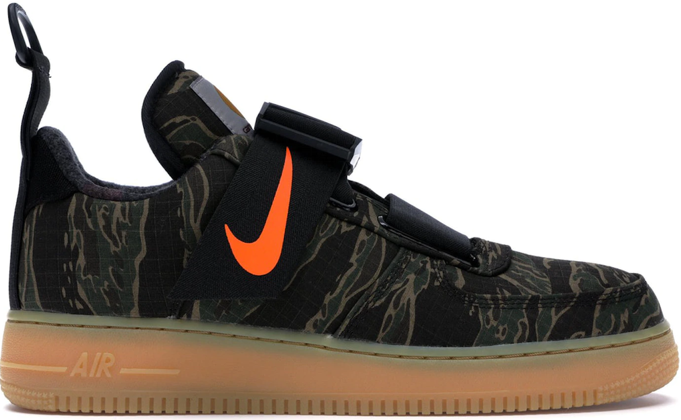 Giày Nike Carhartt WIP x Air Force 1 Utility Low Premium 'Camo' AV4112-300
