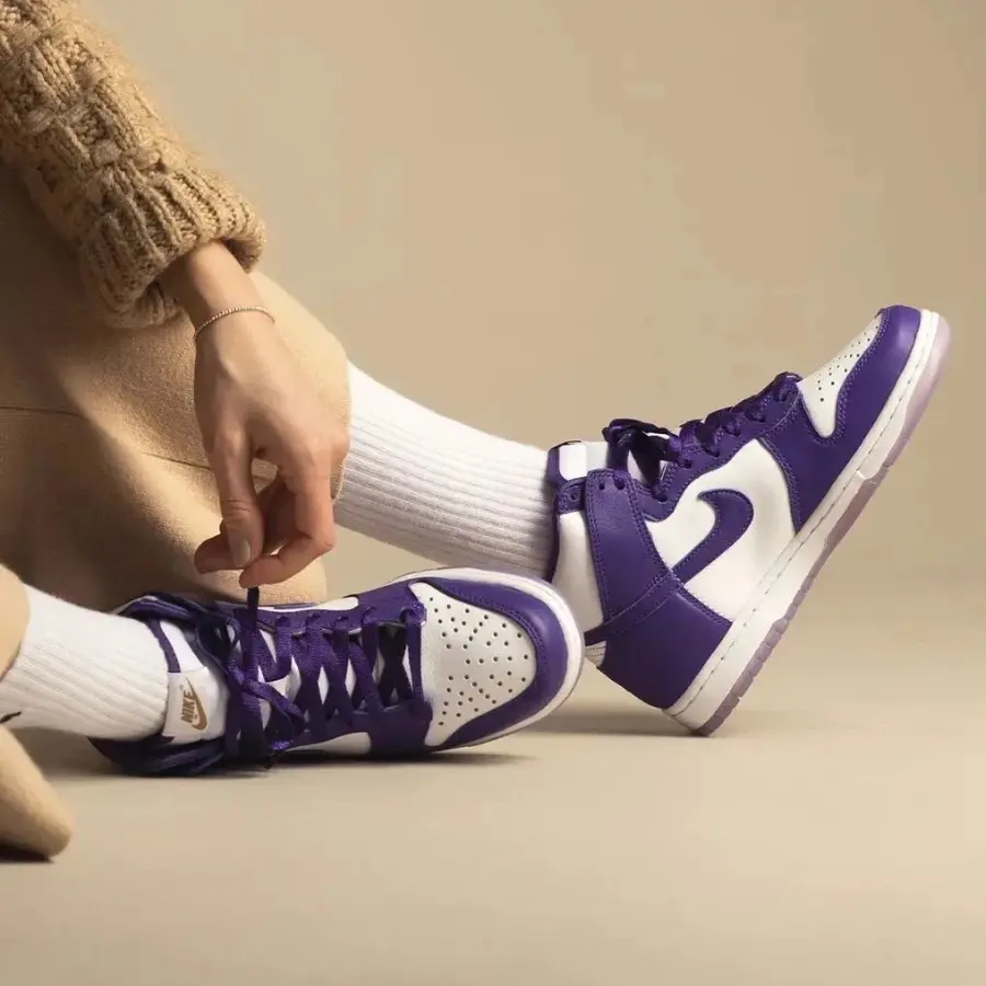Alternative view of Giày Nike Dunk High SP 'Varsity Purple' DC5382-100