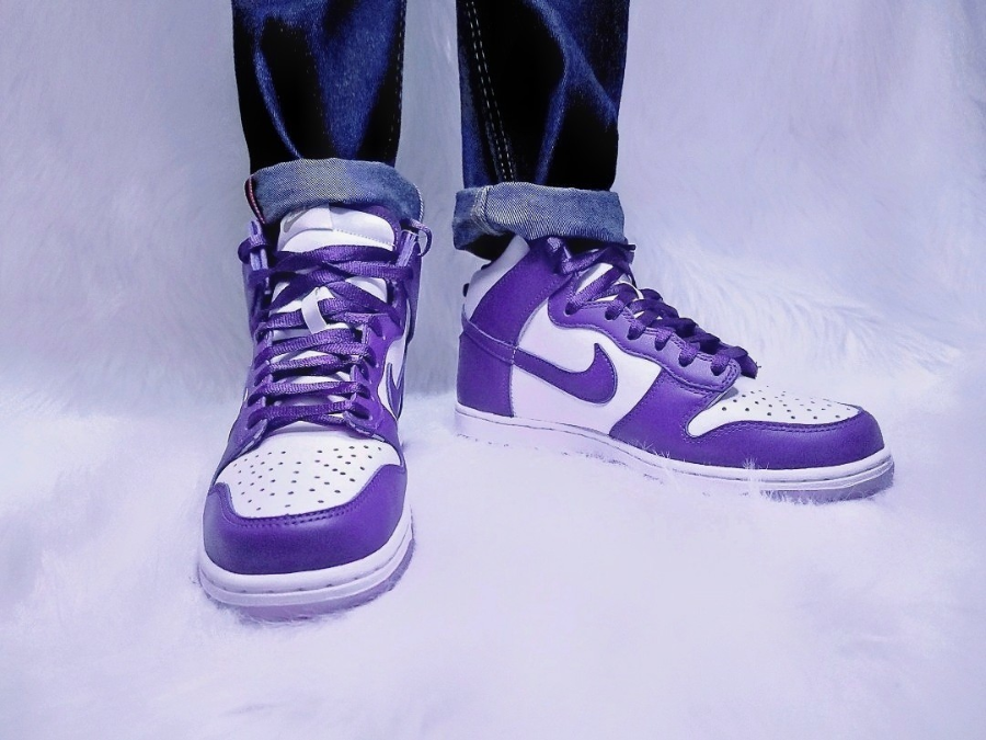 Giày Nike Dunk High SP 'Varsity Purple' DC5382-100 - Ảnh 4