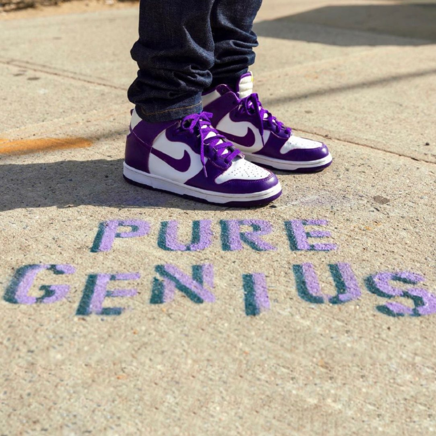 Giày Nike Dunk High SP 'Varsity Purple' DC5382-100 - Ảnh 3