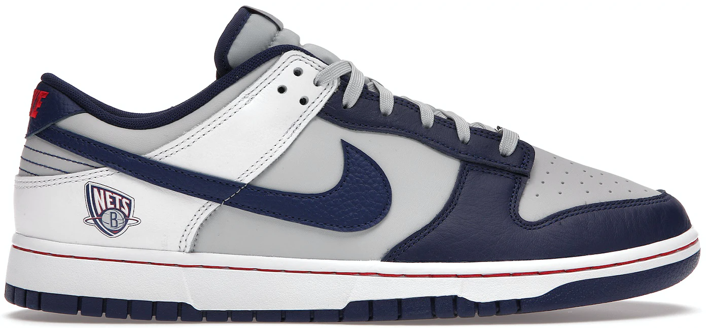 Giày Nike NBA x Dunk Low EMB '75th Anniversary Nets' DD3363-001