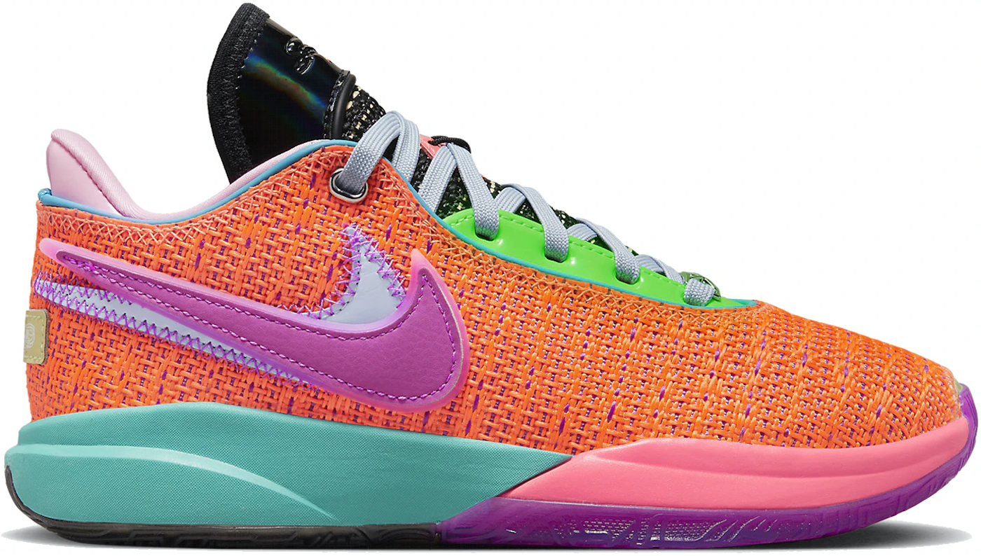 Giay Nike LeBron XX Total 'Orange Vivid Purple' DQ8651-800