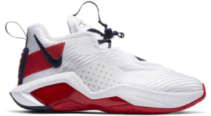 Giày Nike LeBron Solder 14 'White Red' CN8689-100