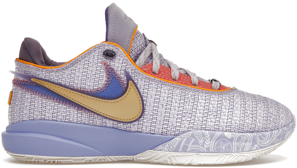 Giay Nike LeBron 20 'Violet Frost' DJ5423-500