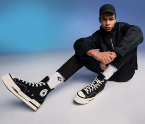 Giay Converse Chuck 70 Plus Canvas Hi 'Black' A00916C