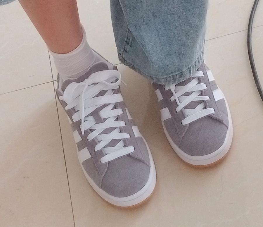 Giay Adidas Originals Campus 00s 'White Gray' HQ6507