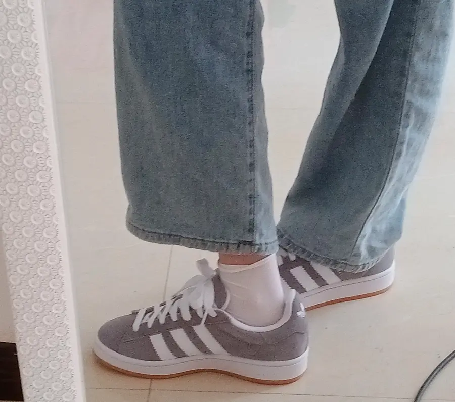 Giay Adidas Originals Campus 00s 'White Gray' HQ6507