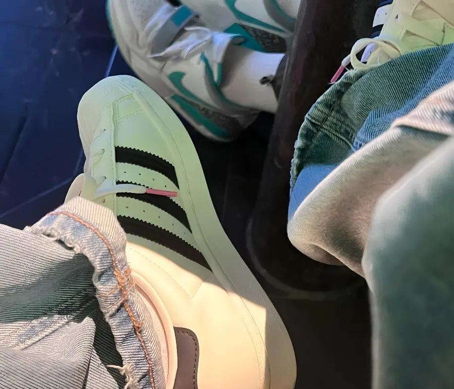 Alternative view of Giày Adidas Superstar X André Saraiva 'Cream' GZ1753