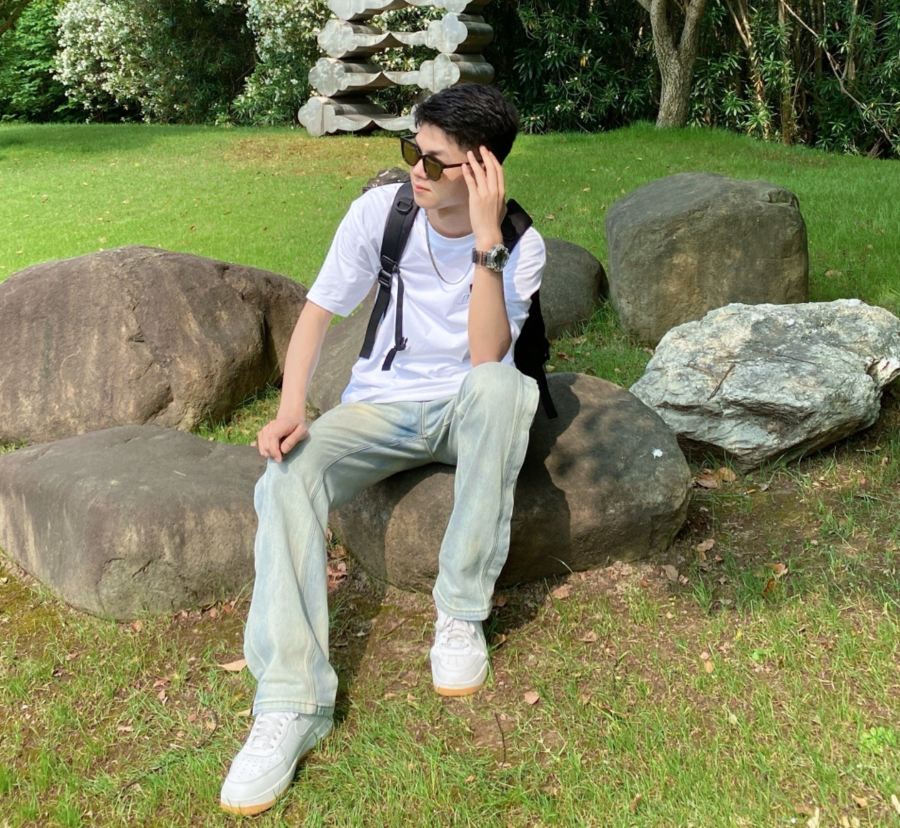 Giày Nike Air Force 1 07 White Gum Light Brown DJ2739-100 - Ảnh 5