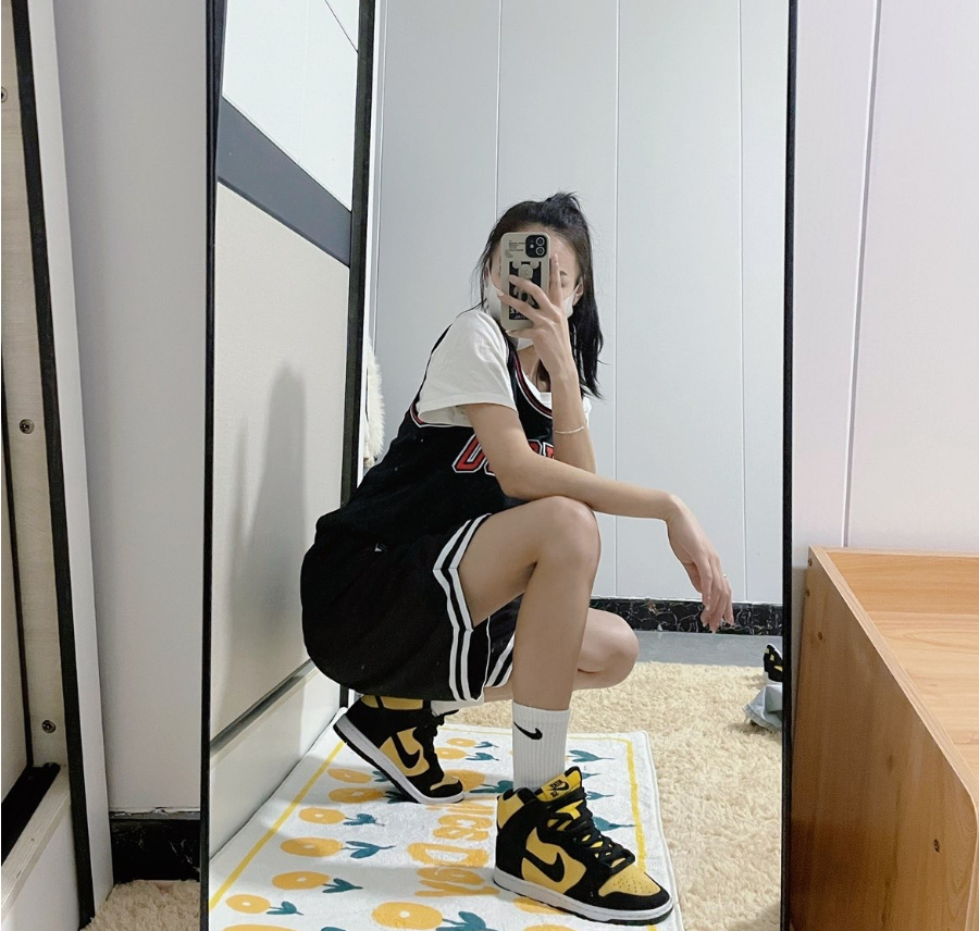 Giày Nike SB Dunk High 'Yellow Black' DB1640-001 - Ảnh 7