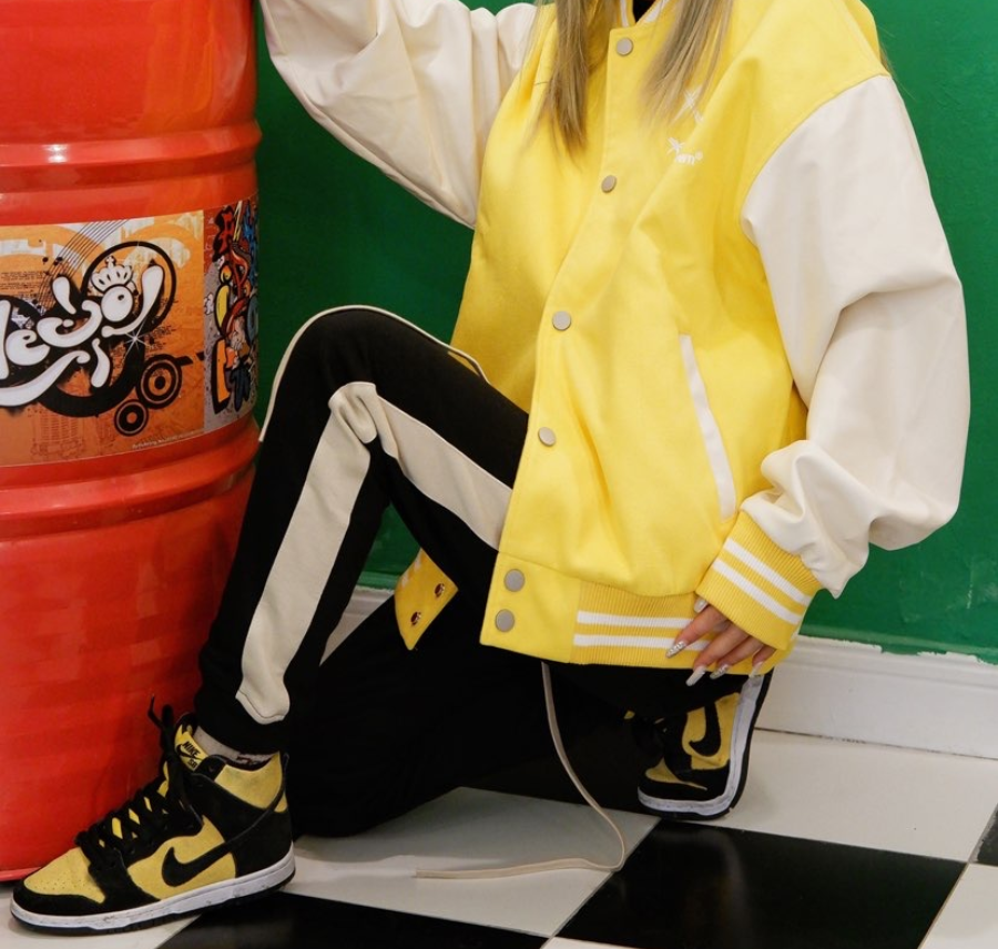 Giày Nike SB Dunk High 'Yellow Black' DB1640-001 - Ảnh 11