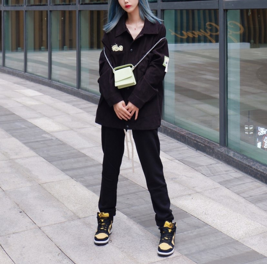 Giày Nike SB Dunk High 'Yellow Black' DB1640-001 - Ảnh 13