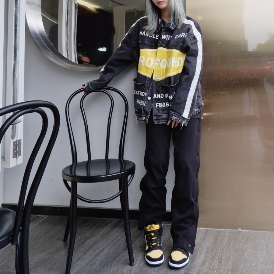 Giày Nike SB Dunk High 'Yellow Black' DB1640-001 - Ảnh 17