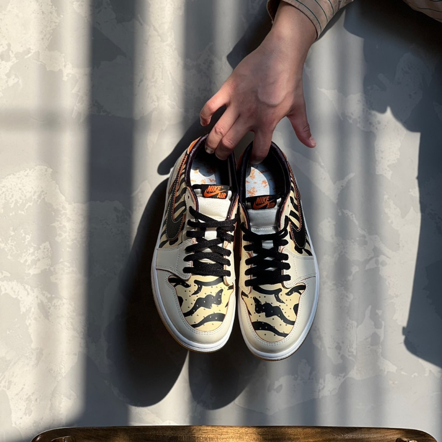 Giày Nike Air Jordan 1 Low Chinese New Years DH6932-100 - Ảnh 4