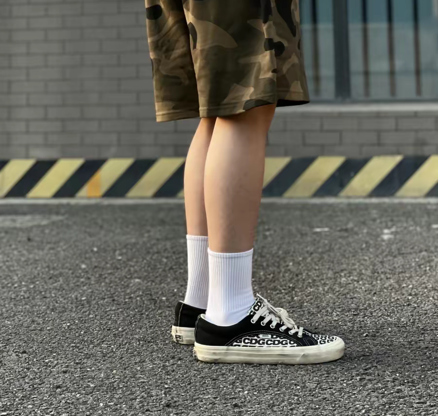 Giày Vans Comme des Garçons x Lampin 'CDG Print' VN0A4P3WWY9 - Ảnh 6