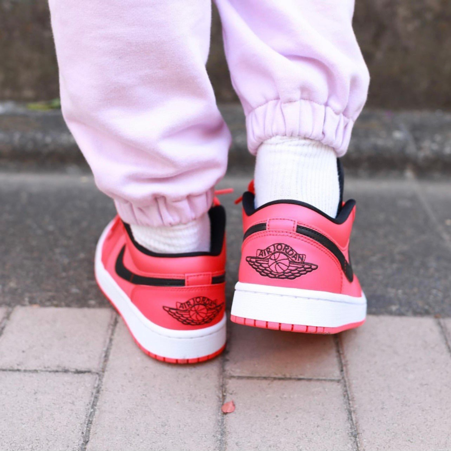 Giày Nike Wmns Air Jordan 1 Low 'Siren Red' DC0774-600 - Ảnh 4