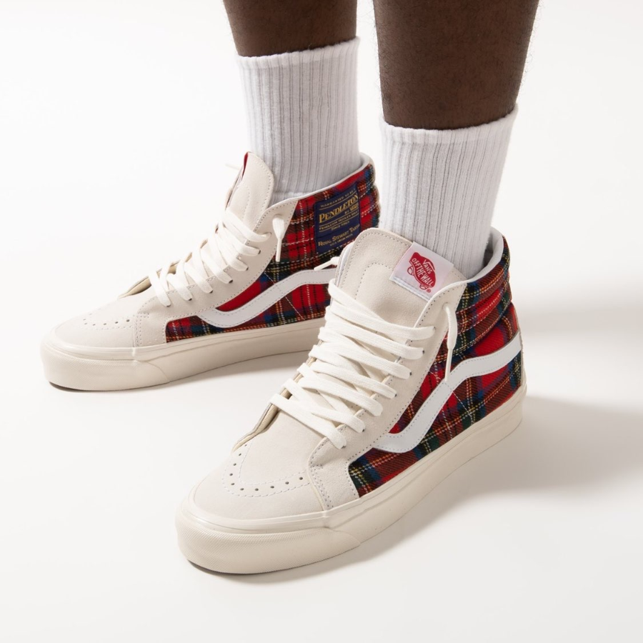 Giày Vans Anaheim Factory SK8-HI 38 DX Shoes VN0A38GF9GT - Ảnh 3