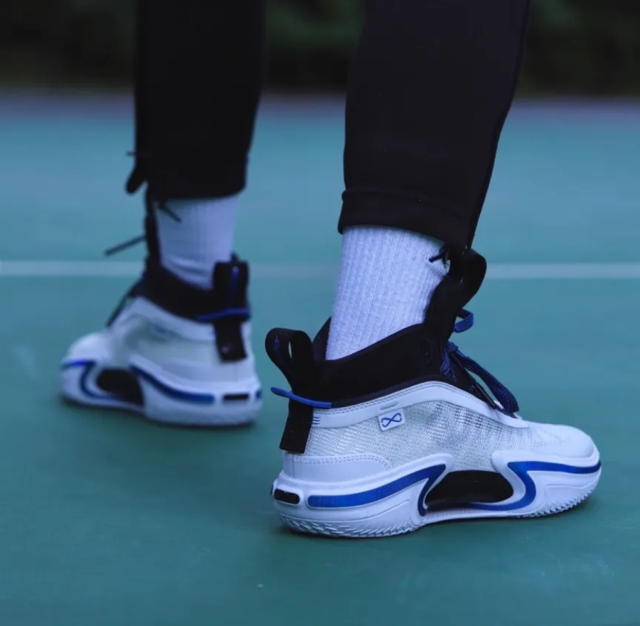 Giày Nike Air Jordan 36 PF 'Sport Blue' DA9053-101 - Ảnh 3