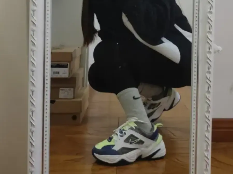 Alternative view of Giày Nike M2K Tekno 'White Coastal Blue' AV4789-106