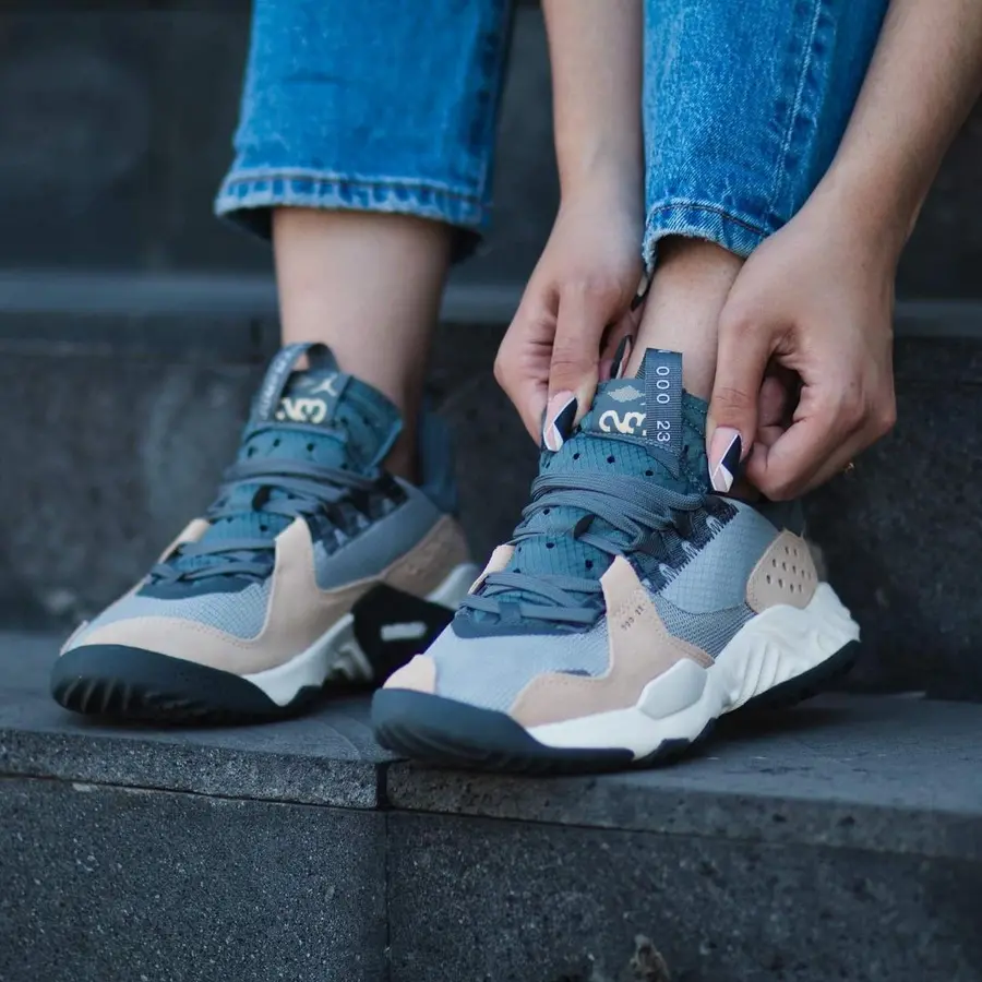 Alternative view of Giày Nike Jordan Delta Grey 'White Onyx' CT1003-002