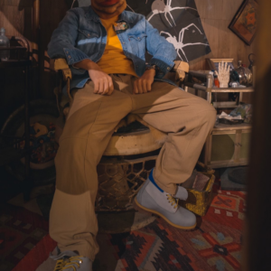 Giay Timberland Premium High Top 'Gray' A2N9PD52