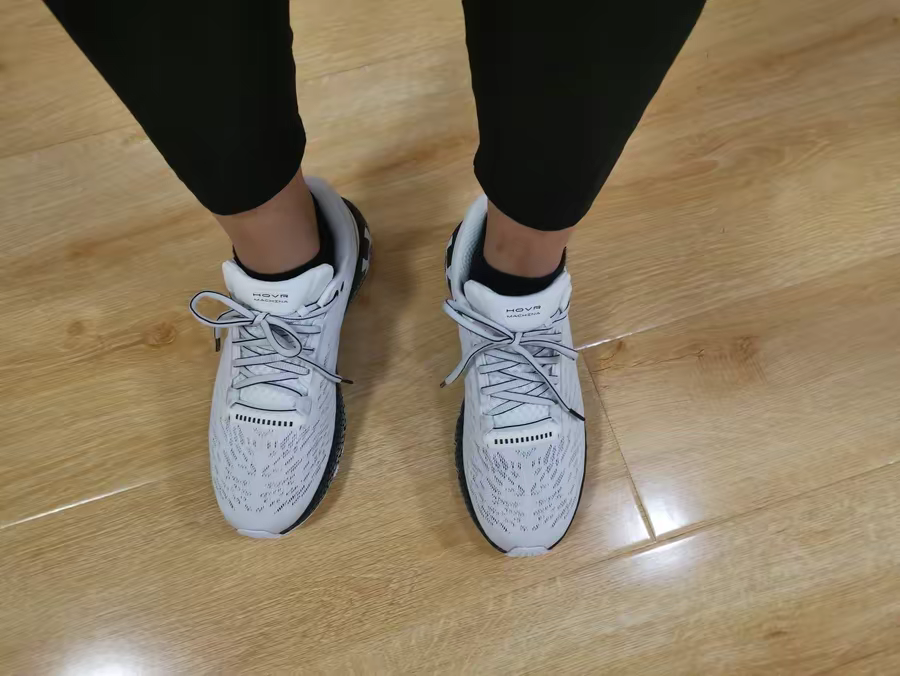 Giày Under Armour HOVR Machina 'White Black' 3021939-103 - Ảnh 6