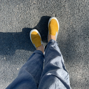 Giay Vans Slip-On SF 'Yellow Grey' VN0A5HYQA0Q