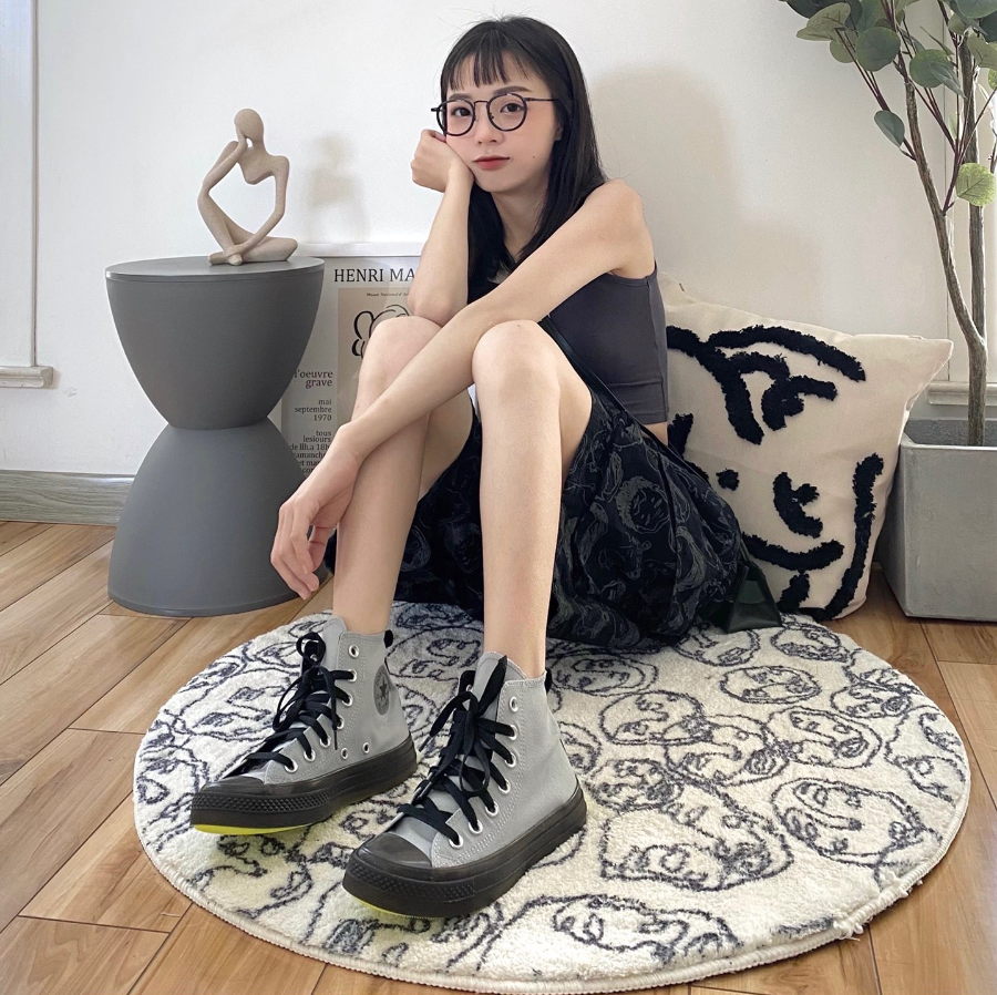 Giày Converse Chuck Taylor All Star CX High 'Hi Vis Collection Ash Stone' 169603C - Ảnh 2