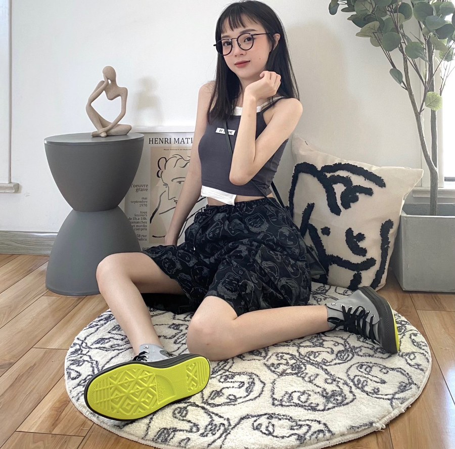 Giày Converse Chuck Taylor All Star CX High 'Hi Vis Collection Ash Stone' 169603C - Ảnh 4