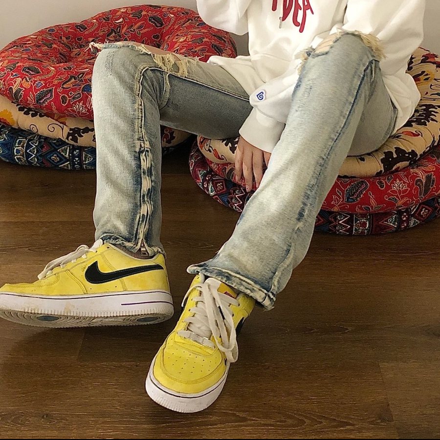 Giày Nike Air Force 1 Low GS 'Peace, Love, and Basketball' DC7299-700 - Ảnh 3