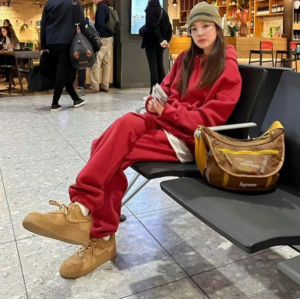 Alternative view of Giày Nike Supreme x Air Force 1 Low SP 'Wheat' DN1555-200