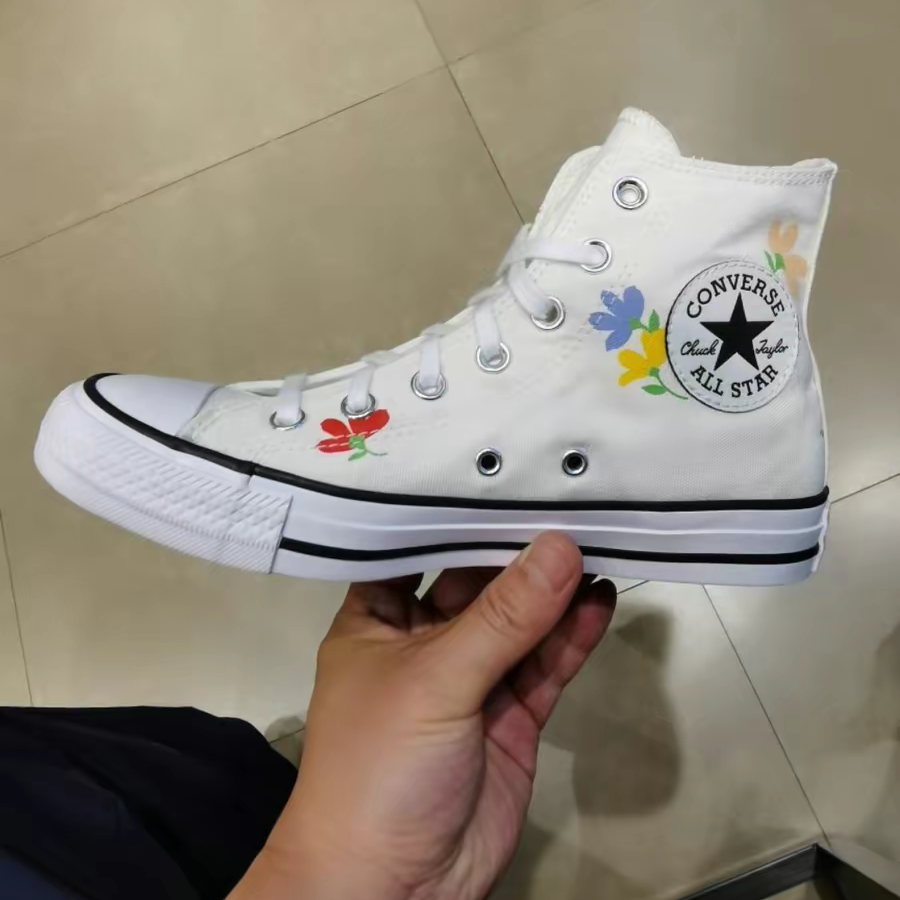 Giay Converse Chuck Taylor All Star High 'Egret-Multicolor' 570919C