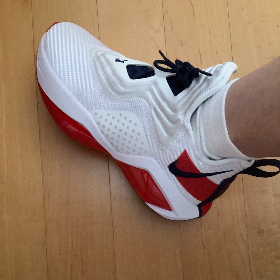 Giày Nike LeBron Solder 14 'White Red' CN8689-100 - Ảnh 5